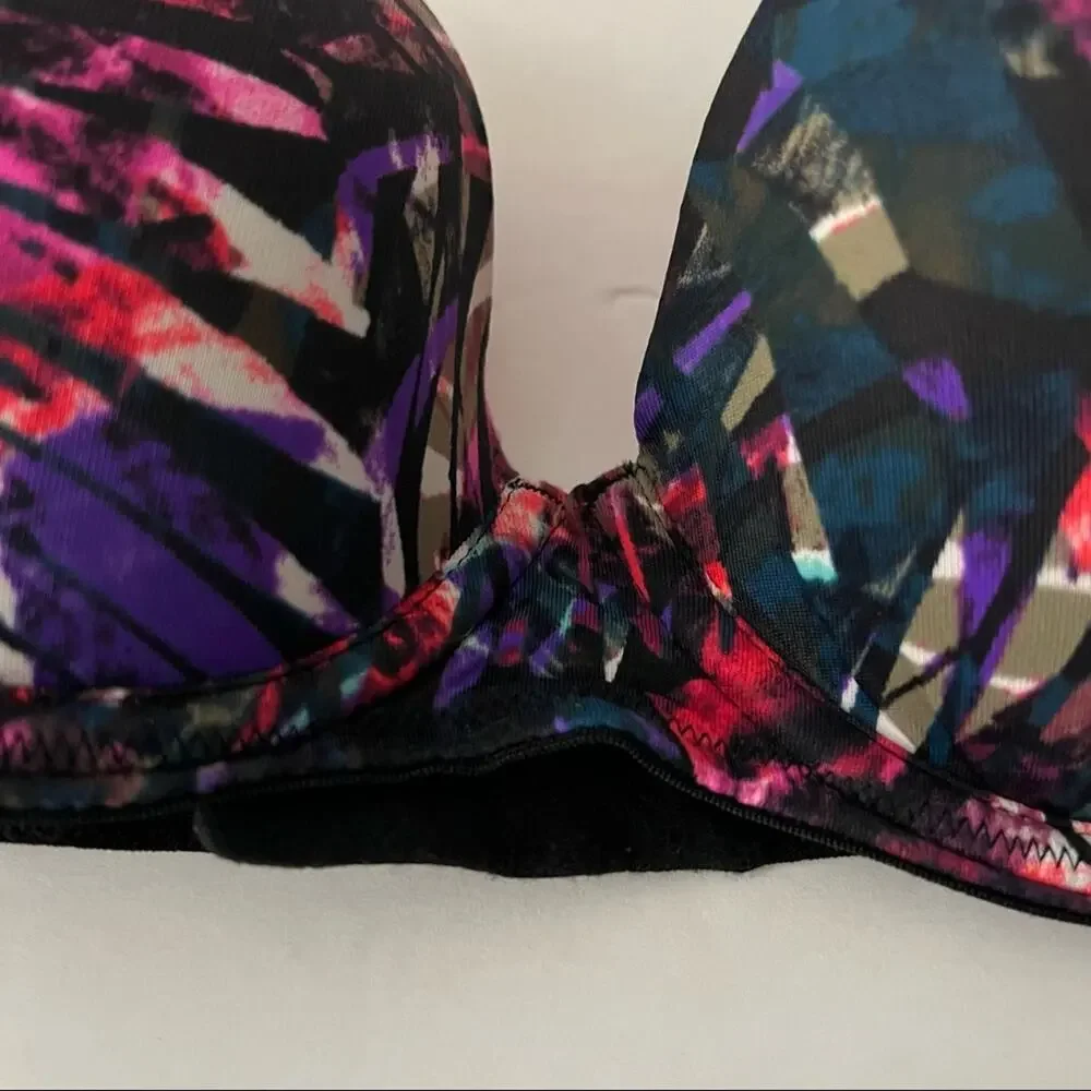 Victoria's Secret PINK Women's Floral Wear Everywhere Lightly Lined Bra Size 32C